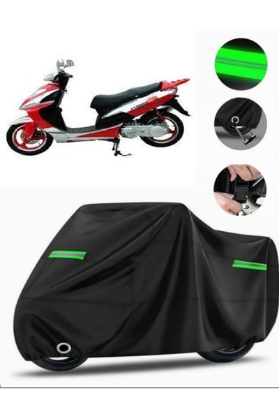 MotoEN غطاء دراجة نارية متوافق مع Mondial 175 Masti X Premium (متوافق مع القف...