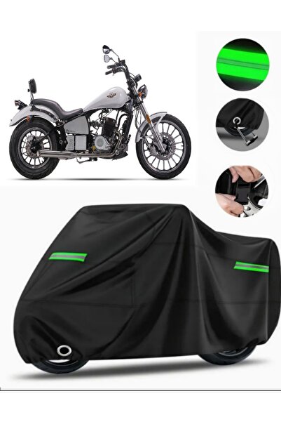 MotoEN Regal Raptor Daytona 250 Compatible Motorcycle Tarpaulin Premium (Lock...