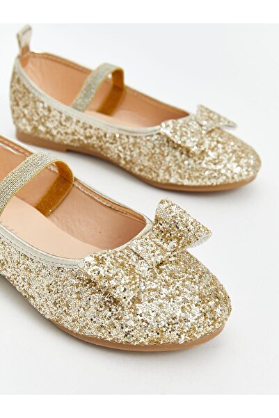 LC Waikiki Lcw Steps Fiyonk Detaylı Kız Çocuk Babet (S5)