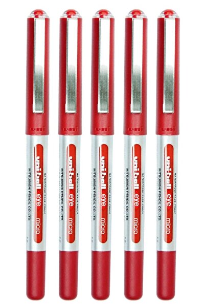 Artlantis Κόκκινο στυλό πιλότου 5 τεμαχίων Uniball Eye Micro 0,5 mm Roller Pi...