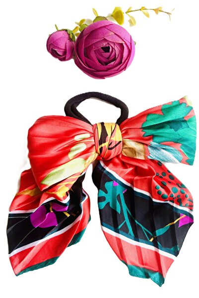 BERG ATELIER Атласний бант ретро-гумова пряжка