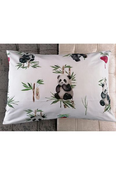 Taç Panda Pillow Case - Taç Ranforce 50X70 cm