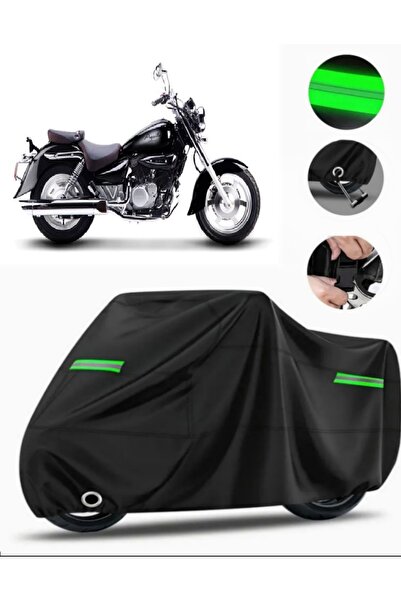 MotoEN Hyosung GV 650 متوافق مع القماش المشمع للدراجات النارية Premium (قفل م...