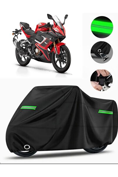MotoEN قماش القنب الممتاز المتوافق مع الدراجات النارية QJ SRK125 R (متوافق مع...