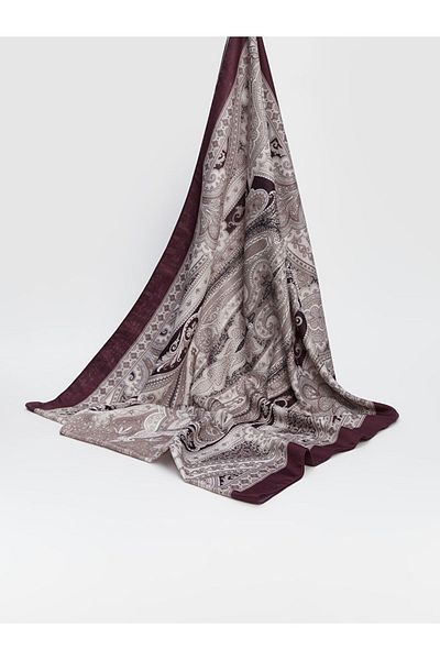 LC Waikiki Black Patterned Women's Shawl
