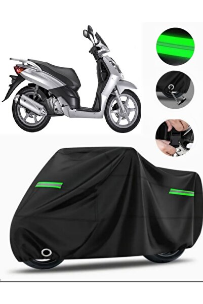 MotoEN Rks Outlook 150 Compatible Motorcycle Tarpaulin Premium (Lock Compatib...