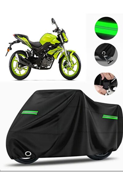 MotoEN Benelli BN 125 متوافق مع القماش المشمع للدراجات النارية Premium (قفل م...