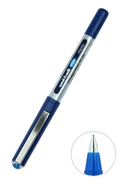 UNİ-BALL Pilot Kalem 1 Adet Uniball Eye Mikro 0.5 mm Roller Pilot Kalem Ub-150 Roller Uçlu Likit Mürekkepli P