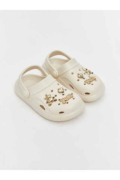 LC Waikiki صندل شاطئ بناتي مطبوع من LCW STEPS
