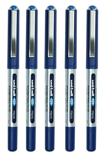 Artlantis Mavi Pilot Kalem 5 Adet Uniball Eye Mikro 0.5 mm Roller Pilot Kalem...