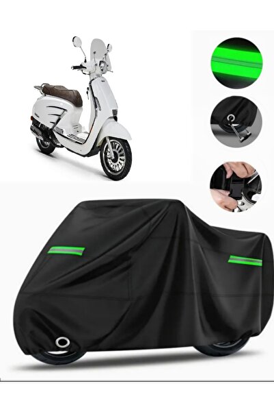 MotoEN Rks Bitter 50 Compatible Motorcycle Tarpaulin Premium (Lock Compatible...
