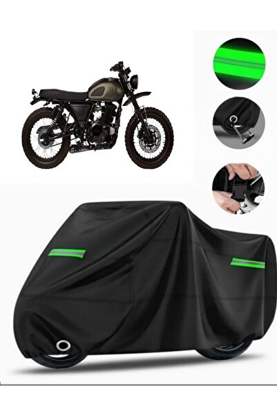 MotoEN Mutt Sabbath 250 Compatible Motorcycle Tarpaulin Premium (Lock Compati...