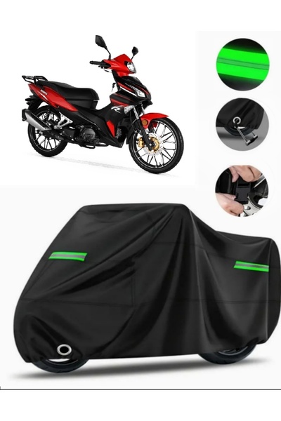 MotoEN Rks Rodos 100 متوافق مع القماش المشمع للدراجات النارية Premium (متوافق...