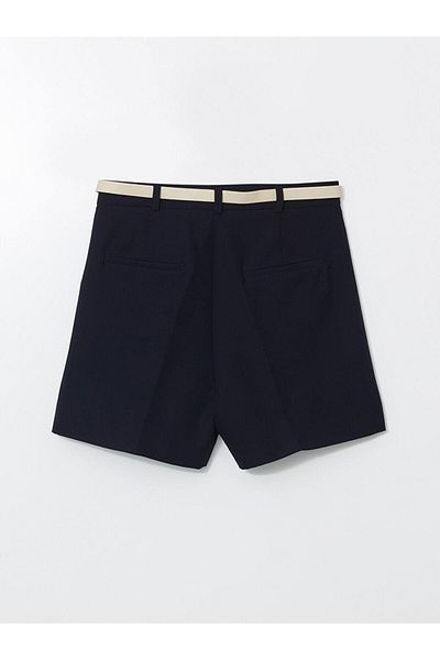 LC Waikiki Lcw Vision Waist Belted Loose Fit Women's Shorts