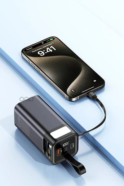 TEKNOHANE 65w Macebook Powerbank Notebook Powerbank 65watt Bilgisayar Powerbank 20,000 Mah 65 Watt