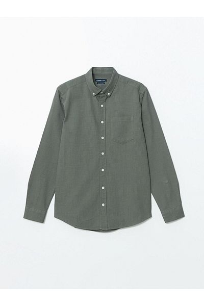 LC Waikiki Pánská košile LCWAIKIKI Classic Regular Fit Dobby s kapsami