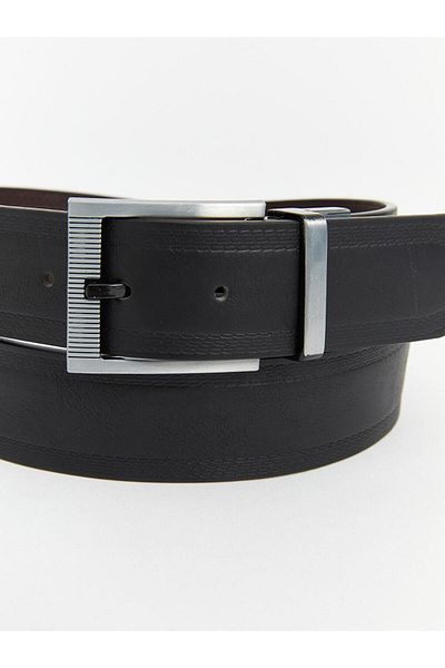 LC Waikiki LCW ACCESSORIES Δερμάτινη Ανδρική Ζώνη Look