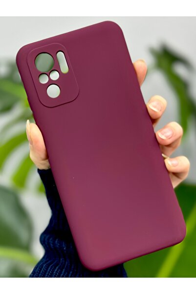 Go Aksesuar Redmi Note 10 and Note 10S Compatible Velvet Inside Launch Flexible Silicone Case