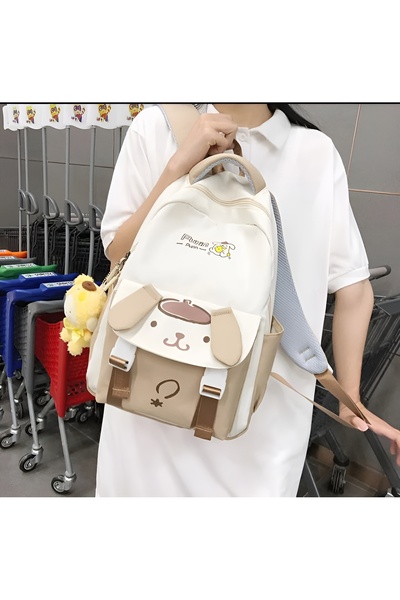 kuromi Sanrio Cinnamoroll My Melody Pompom Purin Peluş Ayıcıklı Çanta