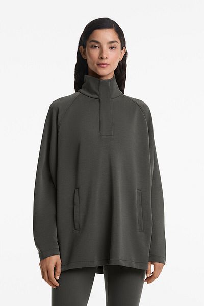 Oysho High-neck Soft Touch sweatshirt with modal