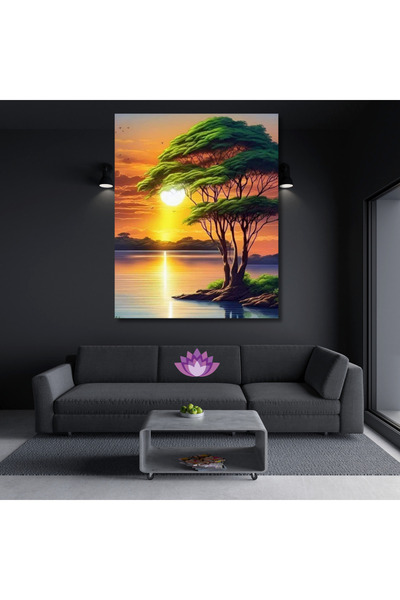 Renklerle Dans Sayılarla Boyama Hobi Seti Renkli Baskılı (ÇERÇEVELİ) 80x100 c...