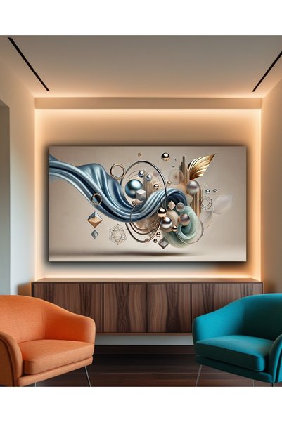 NEROBOX 🖼️ Modern Tarz Kanvas Duvar Tablosu – Evinize Sanat Katın! 🎨✨