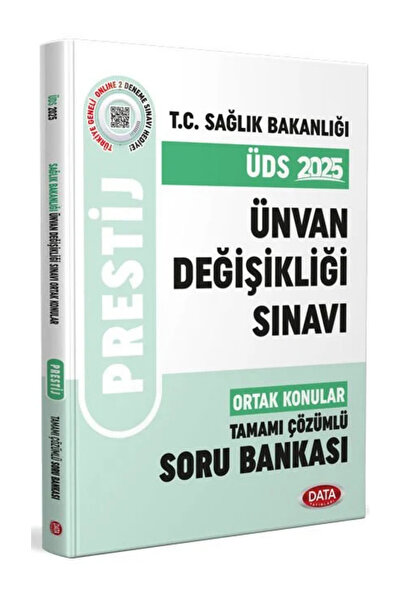 Data Yayınları 2025 ÜDS T.C. Sağlık Bakanlığı Ünvan Değişikliği Sınavı Ortak ...