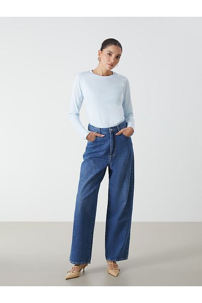 LC Waikiki Tricou de damă cu decolteu rotund de sezon nou - S5KU37Z8