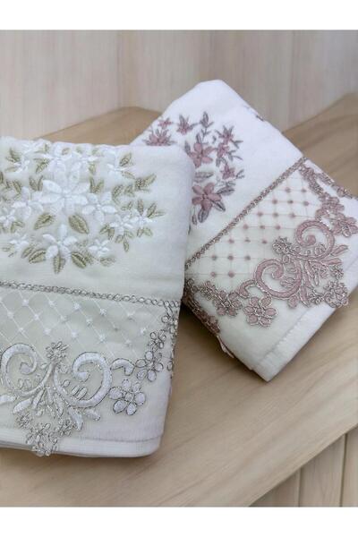 TUTUYA TEXTIL 2 ШТУКИ ГУПЕРЛЮЧИЙ ГУЛЬЯНСЬКИЙ ПОВЕРХОВИЙ РУШНИК 50X90 СМ