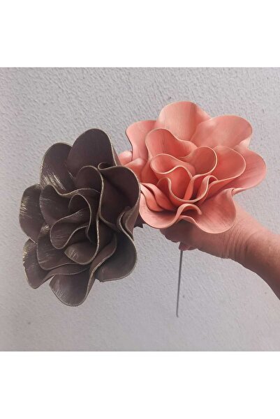 kutmen حقيبة ديكور أو باقة أو مزهرية زهرة 2 قطعة (زهرة اصطناعية EVA)