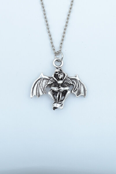 Bu Farklı Ejderha Gümüş Kaplama Düz Zincir Kolye