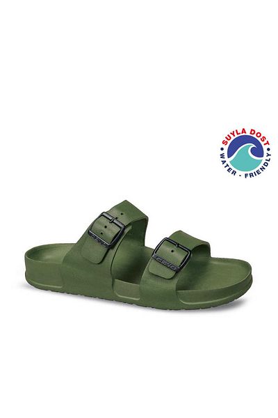 Ceyo Pantofi papuci Aquaflex-z1 pentru femei 01977kaki