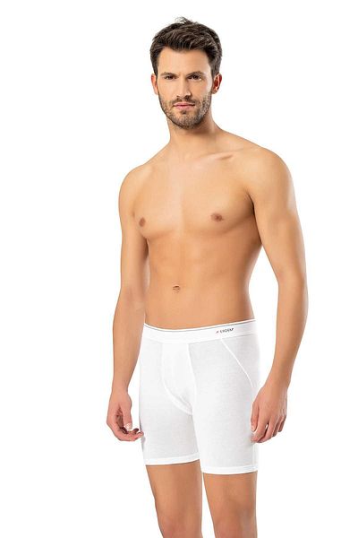 Erdem Men's Cotton Elastane Long Boxer 1470 - 3 Pieces