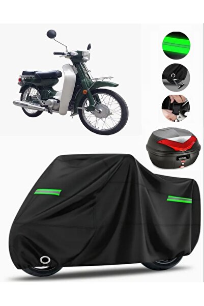 MotoEN بيجو كوبرا 105 حقيبة خلفية متوافقة مع القماش المشمع للدراجات النارية ب...