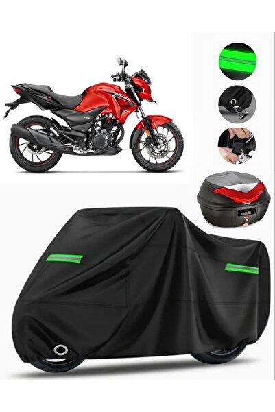 MotoEN حقيبة ظهر Hero Hunk 200R متوافقة مع القماش المشمع للدراجات النارية (مت...