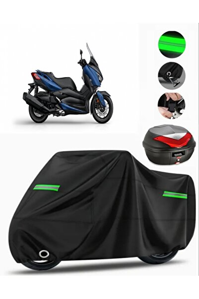 MotoEN حقيبة ظهر Yamaha X-Max 400 ABS متوافقة مع القماش المشمع للدراجات النار...