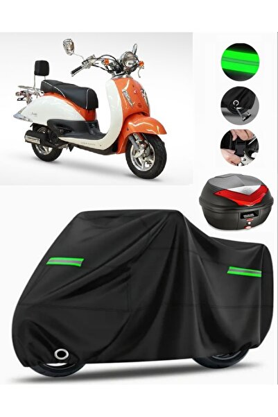 MotoEN حقيبة ظهر آسيوية نوستالجيا 125 متوافقة مع القماش المشمع للدراجات النار...
