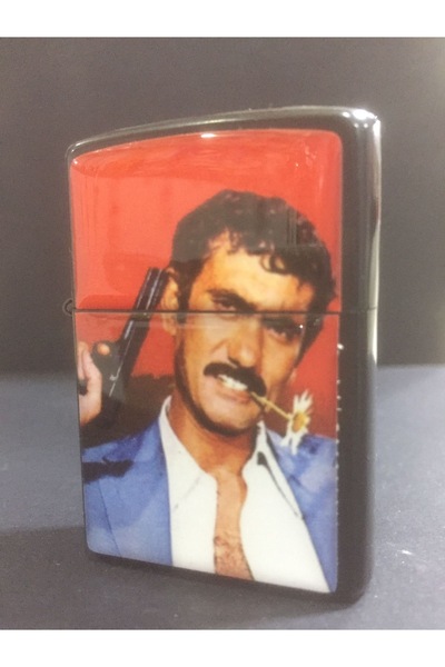 enyatakı Yılmaz Güney Temalı Benzinli Metal Tarz Çakmak