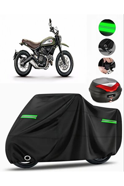 MotoEN حقيبة Ducati Scrambler Urban Enduro الخلفية المتوافقة مع القماش المشمع...