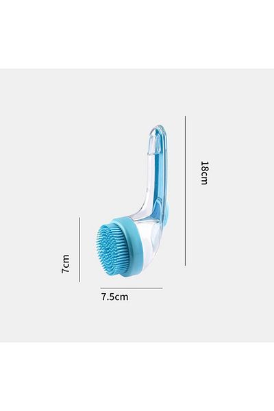 Transformacion Hazelnut Silicone Shampoo - Hair Washing Peeling and Massage Brush 721469