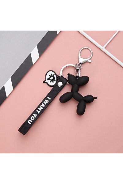 Choice 01 عربة سلسلة مفاتيح على شكل جرو لطيف ثلاثي الأبعاد بتصميم بسيط وجديد ...