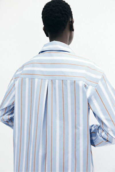 H&M Kuşaklı Gömlek Elbise