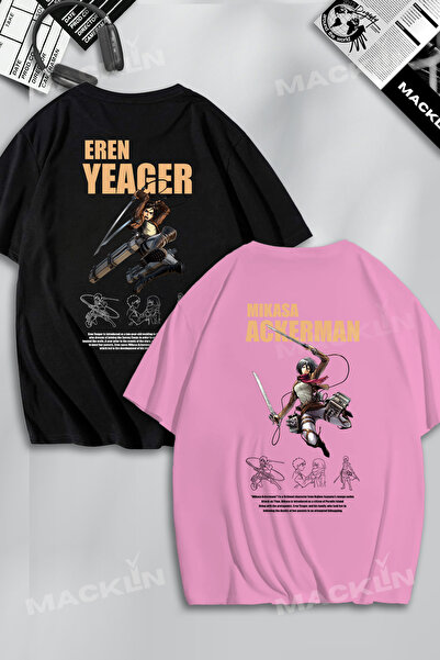 darkopia Συνδυασμός ζευγαριού Lover & Friend Eren Yeager & Mikasa Ackerman Τυ...