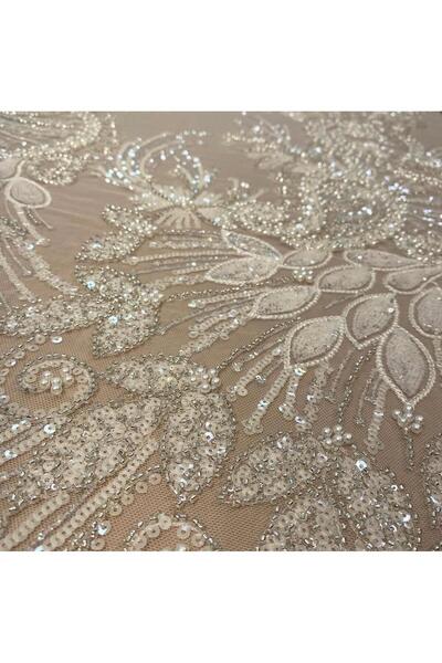 Metroteks Tekstil Metroteks İşlemeli Gelinlik Ve Abiyelik Kumaş