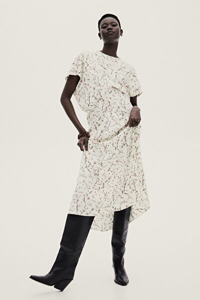 H&M Beli Daralan Elbise