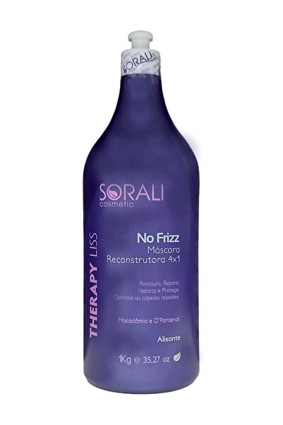 SORALI بروتين سورالي ثيرابي ليس 4×1 البرازيلي لتنعيم الشعر و معالجته 1000 مل