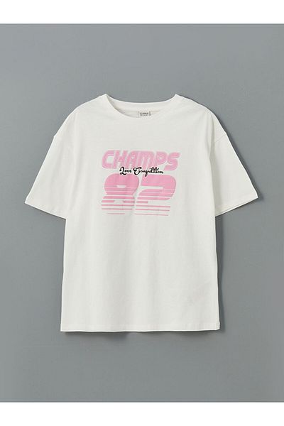 LC Waikiki Crew Neck Girls T-Shirts and Leggings