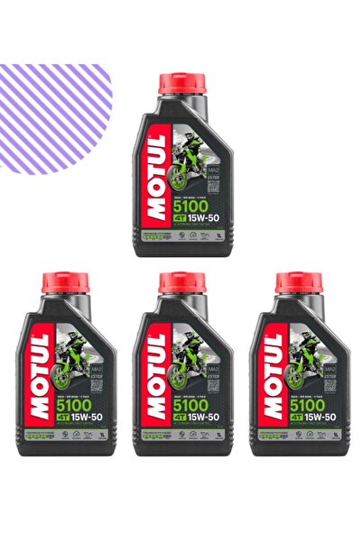Motul 5100 15w50 Motorsiklet Yağı 4 Litre