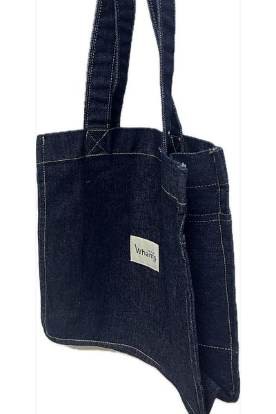 AKTEZ-EL Geantă Umăr Blugi Geantă Denim