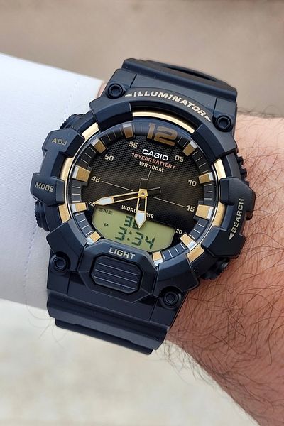 Casio Brand Black Men's Wristwatch